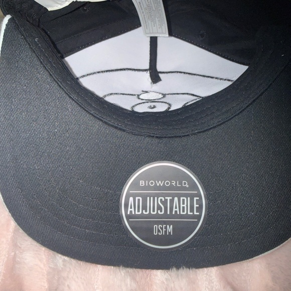 NARUTO SHIPPUDEN AKATSUKI HAT OBITO WHITE MASK SNAPBACK HAT - Picture 4 of 5